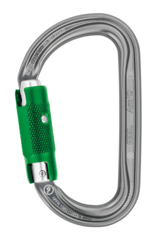 SMC Carabiner Captive Eye Clip, Aluminum Carabiner